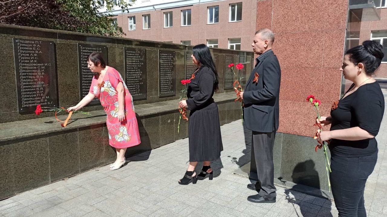 Евгения Колесниченко приняла участие в акции памяти, посвященной Дню освобождения Донбасса от немецко-фашистских захватчиков.
